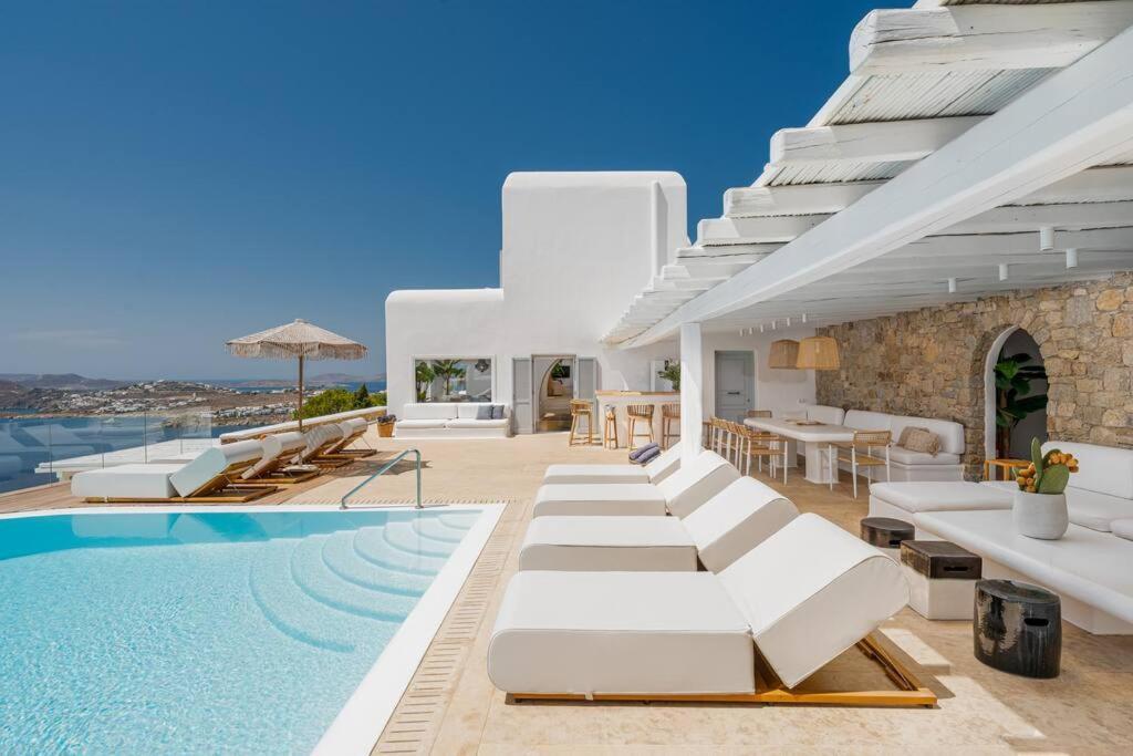 Villa Sagini Agios Lazaros Mykonos Town Esterno foto